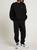 color Black, ADER error | Logo Embroidered Cotton Blend Sweatshirt