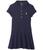 颜色: French Navy, Ralph Lauren | Short Sleeve Polo Dress (Little Kids)