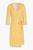颜色: Saffron, Diane von Furstenberg | Julian floral-print silk-jersey mini wrap dress