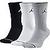 color Black/White/Wolf Grey, Jordan | Jordan Everyday Max Unisex Crew Socks - 3 Pack