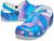 color Multi/Tie-Dye, Crocs | Classic Solar Rainbow Clogs
