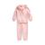 商品Ralph Lauren | Baby Girls Fleece Full-Zip Hoodie and Pants Set颜色Tickled Pink