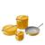 颜色: Marigold, Caraway | 8 Piece Nonstick Cookware Set