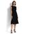 Ralph Lauren | Bubble Crepe Cap Sleeve Dress, 颜色Black