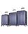 颜色: Blue, DUKAP | Intely 3-Pc. Hardside Tech Luggage Set