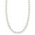 商品第1个颜色White, Macy's | 18" Cultured Freshwater Pearl Strand Necklace in Sterling Silver 淡水珍珠项链(7-8mm)