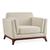 商品第1个颜色Beige, Modway | Chance Upholstered Fabric Armchair
