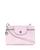 商品Longchamp | Le Pliage Extra Small Leather Crossbody颜色Petal Pink