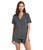 Eberjey | Gisele Rib Relaxed Short Pj Set, 颜色Kelp