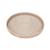 商品第3个颜色Open White, Artifacts Trading Company | Round Serving-Ottoman Tray with Glass Insert