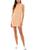 Planet Gold | Juniors Womens Terry Racerback Bodycon Dress, 颜色orange chiffon