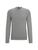 Hugo Boss | Micro-Structured Crew-Neck Sweater in Cotton, 颜色GREY