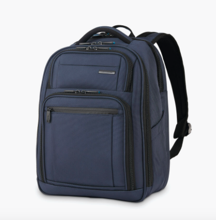 Samsonite | Novex Perfect Fit Laptop Backpack笔记本电脑双肩包, 颜色Classic Navy