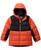 颜色: Zing, Black, Columbia | Big Boys Pike Lake II Quilted Full-Zip Hooded Puffer Jacket