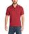 Nautica | Men's Classic Fit Short Sleeve Dual Tipped Collar Polo Shirt, 颜色Burgundy