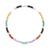 商品第2个颜色18 in, Ross-Simons | Ross-Simons Multicolored Jade Necklace in Sterling Silver