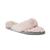 商品Dear Foams | Women's Marie Furry Thong Slippers颜色Dusty Pink