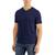 商品Alfani | Men's Relaxed Fit Supima Blend V-Neck T-Shirt, Created for Macy's颜色Navy Blue