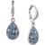 商品第1个颜色Navy, Givenchy | Mixed Color Crystal Tear-Shape Drop Earrings
