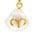商品第12个颜色ARIES, MISHO | Zodiac Collection 22K Gold-Plated & Baroque Pearl Necklace