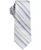 颜色: Silver, Calvin Klein | Big Boys Gemstone Striped Zipper Necktie