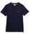 颜色: Navy Blue, Lacoste | Short Sleeve Crew Neck Classic Cotton T-Shirt (Big Kids)