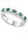 颜色: Emerald, Macy's | Lab-Grown Emerald (1/3 ct. t.w.) & Lab-Grown White Sapphire (5/8 ct. t.w.) Stack Band in Sterling Silver (Also in Lab-Grown Ruby & Lab-Grown Sapphire)