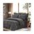 商品第1个颜色Gray, Sweet Home Collection | Dobby Embossed King 8-Pc Comforter Set