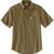 商品Carhartt | Carhartt Men's Rugged Flex Rigby SS Work Shirt 衬衫颜色Military Olive