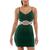 Speechless | Juniors' Scuba Sleeveless Embellished Bodycon Dress, 颜色Emerald