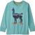 Patagonia | Regenerative Organic Cotton Long-Sleeve T-Shirt - Infants', 颜色Fitz Roy Guanaco: Skiff Blue