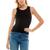 商品Ultra Flirt | Juniors' Seamless Ribbed Tank颜色Black