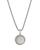 颜色: I/Silver, David Yurman | Sterling Silver Cable Collectibles Initial Charm Necklace with Diamonds, 18"