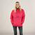 Members Only | Women's Popover Puffer Oversized Jacket, 颜色red