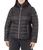 Michael Kors | Zip Front Horizontal Quilt Packable Jacket M823157QZ, 颜色Black