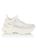商品BRANDBLACK | Saga Mix-Media Chunky Sneakers颜色WHITE