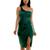 Emerald Sundae | Juniors' Satin One-Shoulder Bodycon Dress, 颜色Hunter