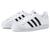 color White/Black/Clear Pink, Adidas | Superstar (Big Kid)运动鞋