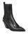 Sam Edelman | Women's Mandey Pointed Toe Pull On High Heel Boots, 颜色Black Leather