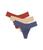 颜色: Sundried Tomato/Nightshade/Taupe, Hanky Panky | Hanky Panky Breathe Natural Thong 3-Pack