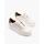 商品Madewell | KAANAS Baru Contrast Leather Lace-Up Sneaker颜色IVORY WHITE