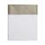 商品第3个颜色Silver, Hudson | Italian Cuff Flat Sheet, Queen- 100% Exclusive