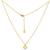 颜色: b, Savvy Cie Jewels | 18K Yellow Gold Vermeil Classic Chocker Necklace
