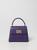 color VIOLET, Furla | 1927 Furla bag in micro grain leather