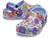 Crocs | Classic Clog - Seasonal Graphic (Little Kid/Big Kid), 颜色Blue Calcite/Multi Retro Floral