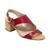 color Fiery Red, Charles David | Women's Cannon Block Sandals