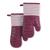 颜色: Beet, KitchenAid | Albany Oven Mitt 2-Pack Set, 7" x 13"