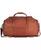 颜色: Cognac, Kenneth Cole | Colombian Leather 20" Single Compartment Top Load Travel Duffel Bag