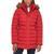 Tommy Hilfiger | Women's Faux-Fur-Trim Hooded Puffer Coat, Created for Macy's, 颜色Crimson