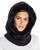 color Black, Echo Design | Faux-Fur Trim Balaclava